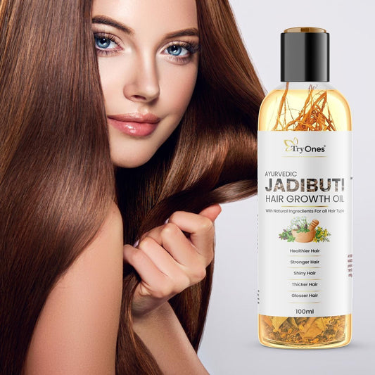TryOnes Ayurvedic Jadibuti Hair Growth Oil 100ml(Pack Of 1)