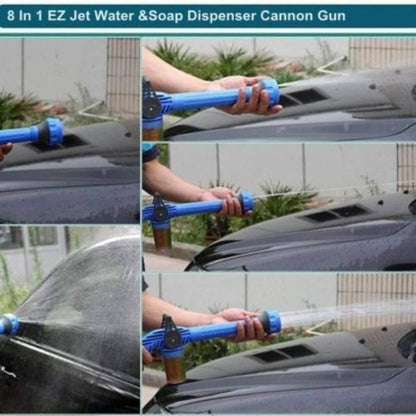 Spray Gun- 8 in 1 Turbo Spray Gun For Gardening, Car & Home Cleaning