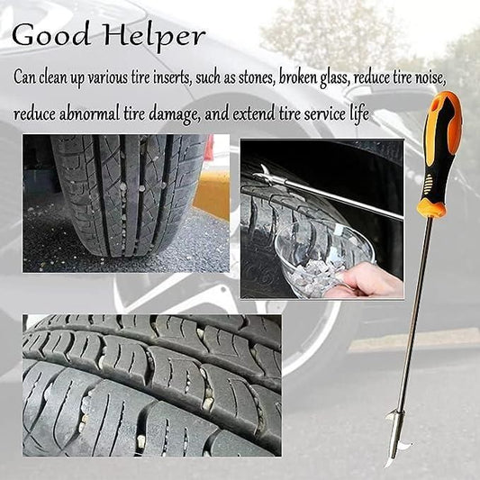 2 in 1 Car Tyre Stone Removing Tool