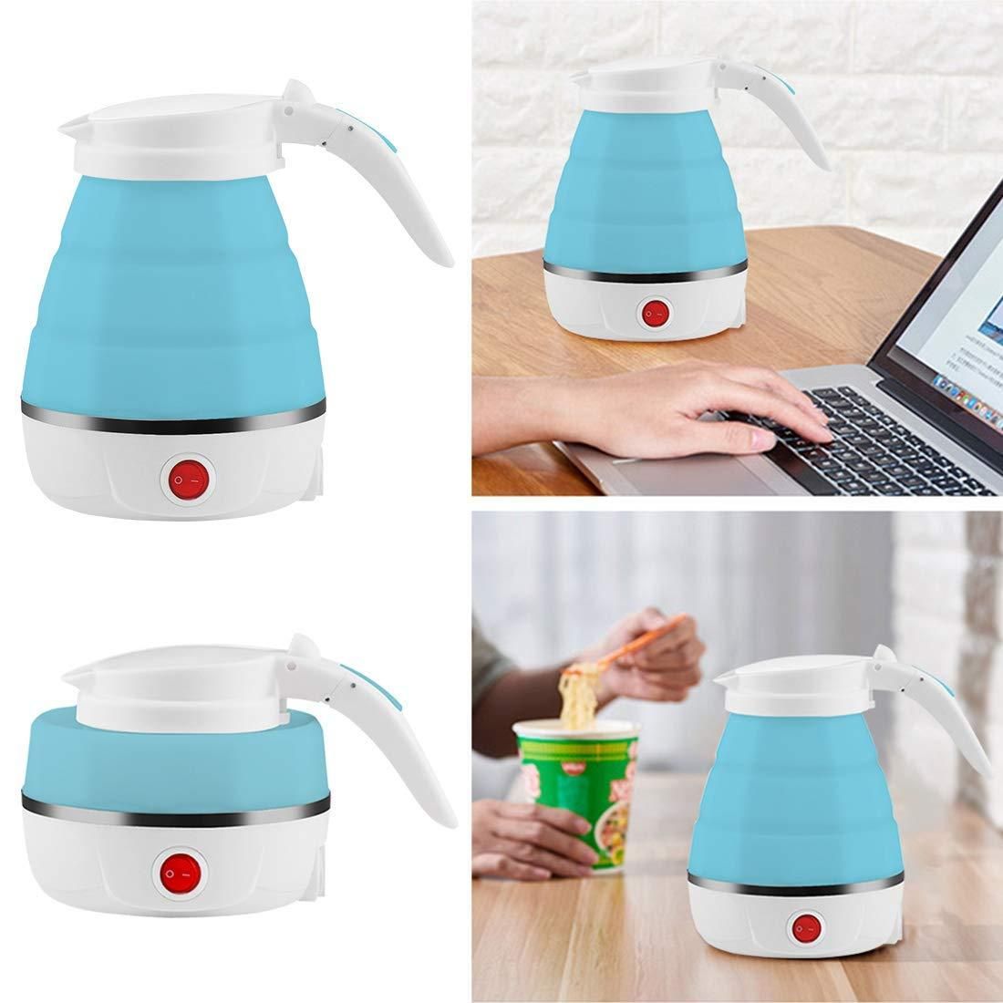 Electric Kettle - Silicone Foldable Electric Water Kettle ( 600 ml )