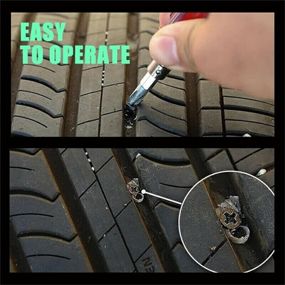 Motorcycle Car Fast Tool Self-Service Tire Repair Nail (Pack of 10)