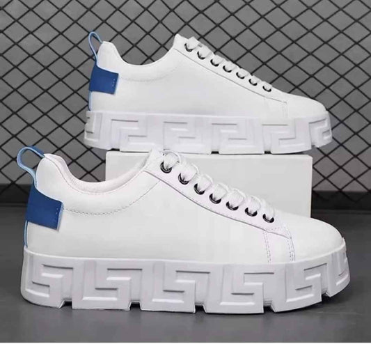Corsac White Casual Sneaker Height Enhancement shoes Sneakers For Men